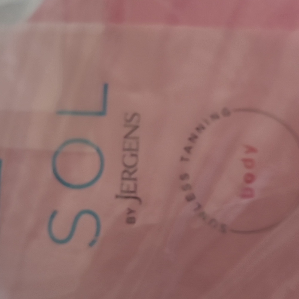 SOL by Jergens Sunless Tanning  8 Mitt in Pink  Brand New - Picture 3 of 5